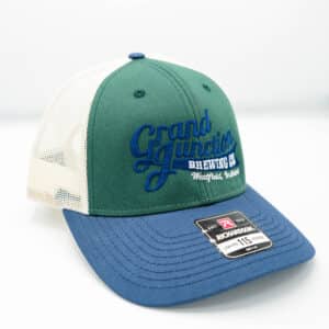 Blue & Green Trucker Hat