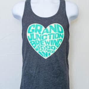 Gray Heather Heart Tank Top
