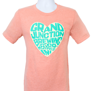 Light Coral Heart T-Shirt